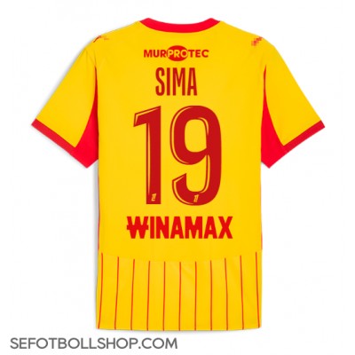 Billiga RC Lens Abdallah Sima #19 Hemma fotbollskläder 2025-26 Kortärmad Billiga RC Lens Abdallah Sima #19 Hemma fotbollskläder 2025-26 Kortärmad